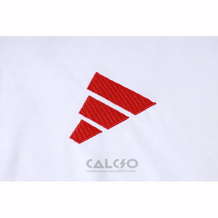 Tuta da Track SC Internacional Manica Corta 2026-2027 Bianco - Pantaloncini